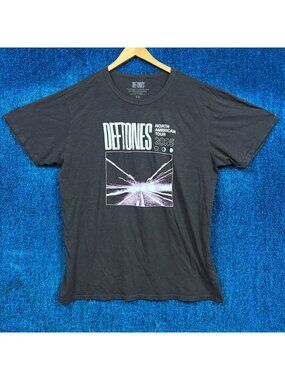 Deftones 2025 North American Tour Dates & Stops Rock Tee XXL